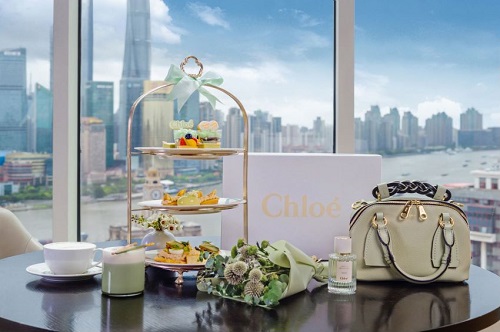 上海艾迪逊酒店携手Chloé推出蔻入云端下午茶