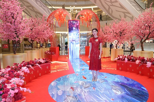 上海ifc商场鸿运结彩展迎新岁